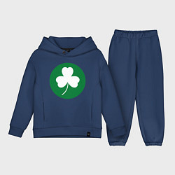 Детский костюм оверсайз Celtics Style, цвет: тёмно-синий
