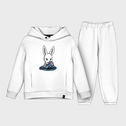 Детский костюм оверсайз Зайчонок обнял клубки The bunny hugged the balls