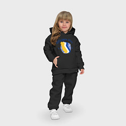 Детский костюм оверсайз Golden State Game, цвет: черный — фото 2