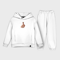 Детский костюм оверсайз Dungeon Master Billy, цвет: белый