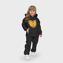 Детский костюм оверсайз Wu-Tang Colors, цвет: черный — фото 2
