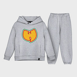 Детский костюм оверсайз Wu-Tang Colors, цвет: меланж