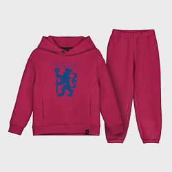 Детский костюм оверсайз FC Chelsea Lion, цвет: маджента