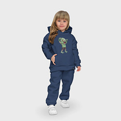 Детский костюм оверсайз Водяной зомби, цвет: тёмно-синий — фото 2