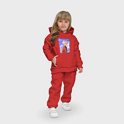 Детский костюм оверсайз Небо и Изан, цвет: красный — фото 2