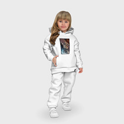 Детский костюм оверсайз Juuzou art, цвет: белый — фото 2