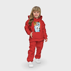 Детский костюм оверсайз Felix Circus, цвет: красный — фото 2