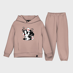 Детский костюм оверсайз Кролик символ 2023 года в стиле Алиса в стране чуд