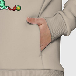 Детский костюм оверсайз Raawr dinosaur, цвет: миндальный — фото 2