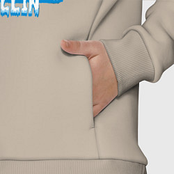 Детский костюм оверсайз Jus chillin, цвет: миндальный — фото 2