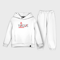 Детский костюм оверсайз VAG not VOGUE, цвет: белый