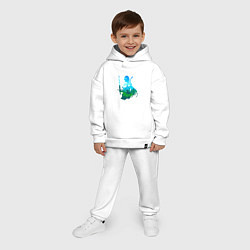 Детский костюм оверсайз Персонаж Линк, цвет: белый — фото 2
