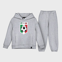 Детский костюм оверсайз Футбол Италии, цвет: меланж
