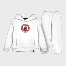 Детский костюм оверсайз Boxing fight club, цвет: белый