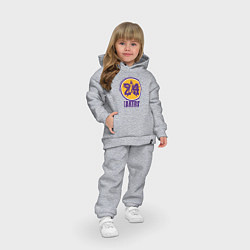 Детский костюм оверсайз 24 Lakers, цвет: меланж — фото 2
