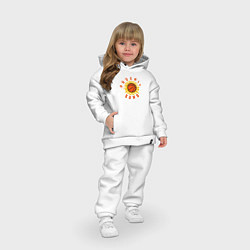 Детский костюм оверсайз Финикс Санз, цвет: белый — фото 2