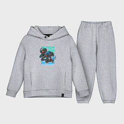 Детский костюм оверсайз Dark Speakerman, цвет: меланж