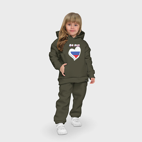 Детский костюм оверсайз 84 регион Красноярский край / Хаки – фото 3
