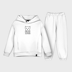Детский костюм оверсайз Are you serious cat