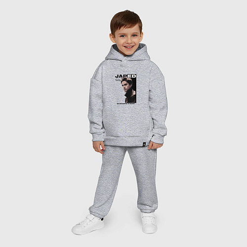 Детский костюм оверсайз Jared Joseph Leto 30 Seconds To Mars / Меланж – фото 4