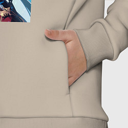 Детский костюм оверсайз Ча Хаэ Ин Поднятие уровня в одиночку, цвет: миндальный — фото 2