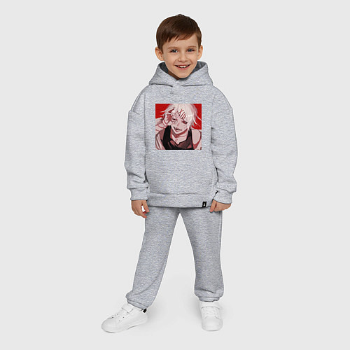 Детский костюм оверсайз Токийский гуль Сузуя / Меланж – фото 4