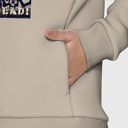 Детский костюм оверсайз Cool tiger - punks not dead, цвет: миндальный — фото 2