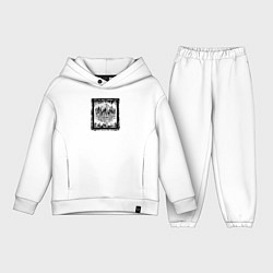 Детский костюм оверсайз Вихрь осени, цвет: белый