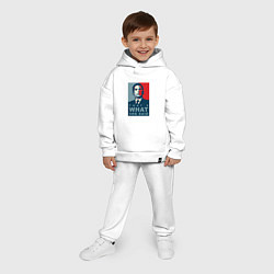 Детский костюм оверсайз Thats what she said - the office, цвет: белый — фото 2