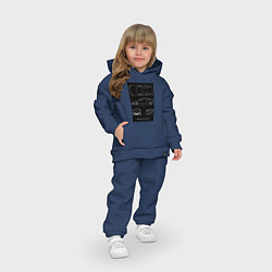 Детский костюм оверсайз Mitsubishi Eclipse, цвет: тёмно-синий — фото 2