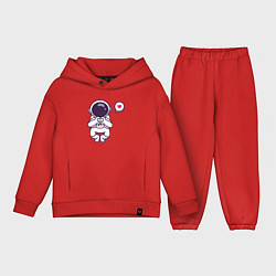 Детский костюм оверсайз Astronaut love