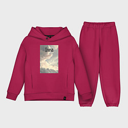 Детский костюм оверсайз Inna облака