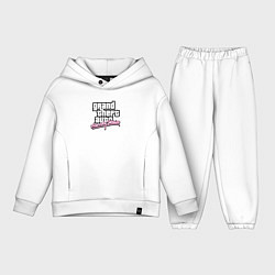 Детский костюм оверсайз GTA vice city stories game, цвет: белый
