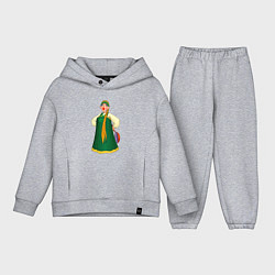 Детский костюм оверсайз Баба, цвет: меланж