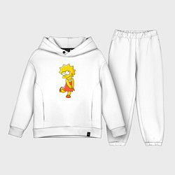 Детский костюм оверсайз Lisa Simpson