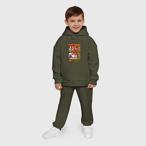 Детский костюм оверсайз Dragon ball Gokuu Son / Хаки – фото 4