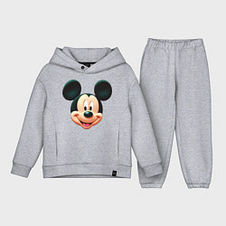 Детский костюм оверсайз Mickey mouse head, цвет: меланж