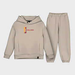 Детский костюм оверсайз Cavaliers baller, цвет: миндальный