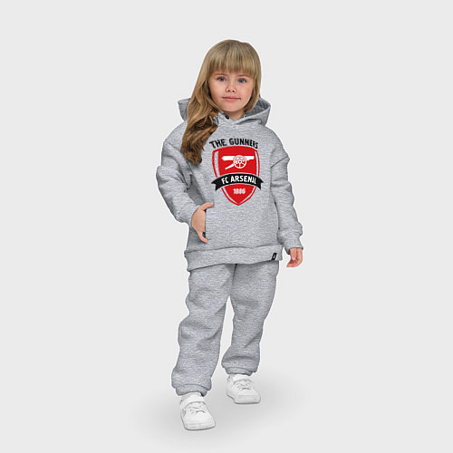 Детский костюм оверсайз FC Arsenal: The Gunners / Меланж – фото 3