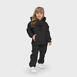 Детский костюм оверсайз Tiesto, цвет: черный — фото 2