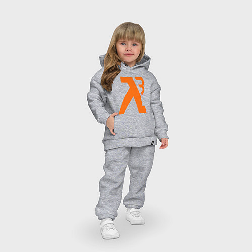 Детский костюм оверсайз Half-Life 3: Orange / Меланж – фото 3