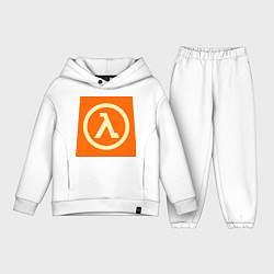 Детский костюм оверсайз Half-Life, цвет: белый