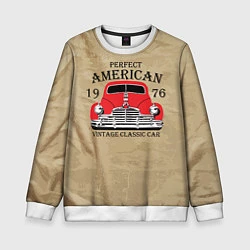 Детский свитшот American retro auto