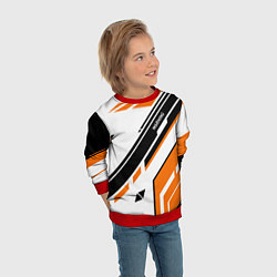 Свитшот детский CS:GO Asiimov P90 Style, цвет: 3D-красный — фото 2