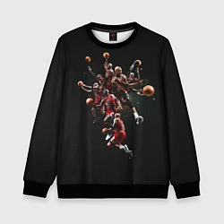 Свитшот детский Michael Jordan Style, цвет: 3D-черный