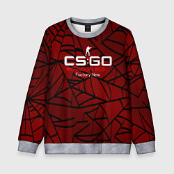 Детский свитшот Cs:go - Crimson Web Style Factory New Кровавая пау