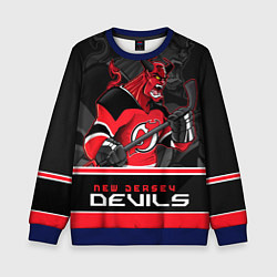 Свитшот детский New Jersey Devils, цвет: 3D-синий