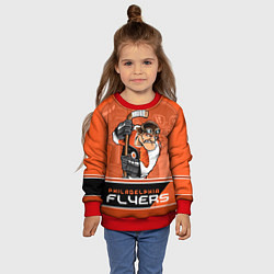 Свитшот детский Philadelphia Flyers, цвет: 3D-красный — фото 2