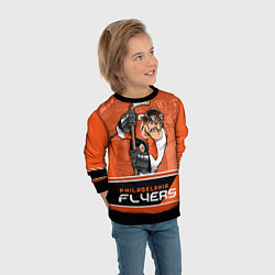 Свитшот детский Philadelphia Flyers, цвет: 3D-черный — фото 2