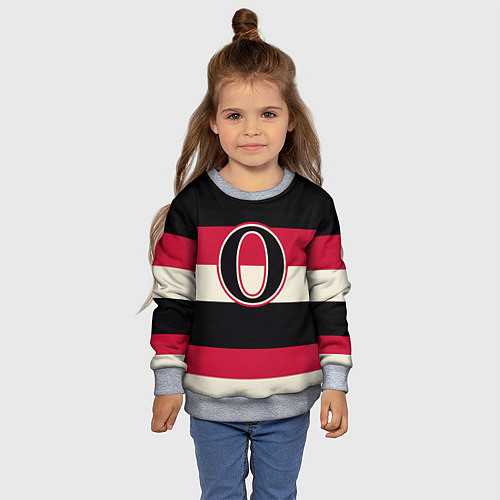 Детский свитшот Ottawa Senators O / 3D-Меланж – фото 4